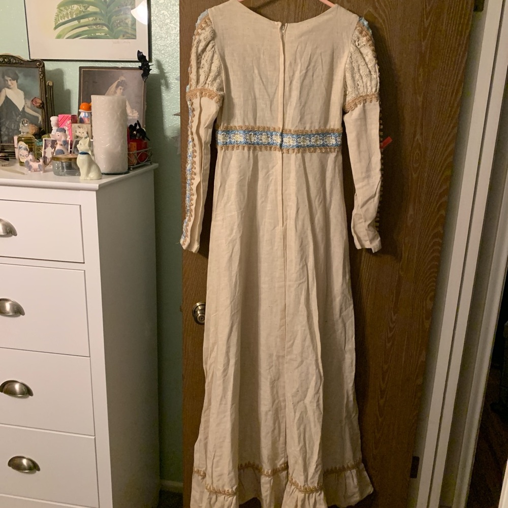Vintage 1960s/70s Black Label Gunne Sax Medieval … - image 3